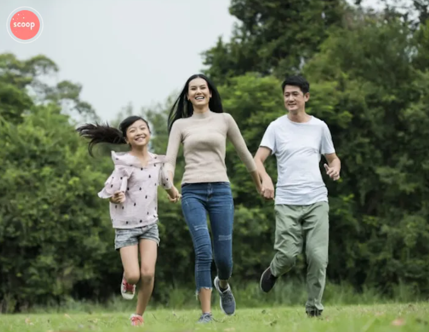 A picture of a family